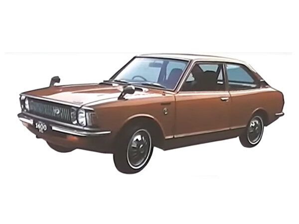 Toyota Corolla (KE20, TE20) 2 поколение, рестайлинг, купе (08.1971 - 07.1972)